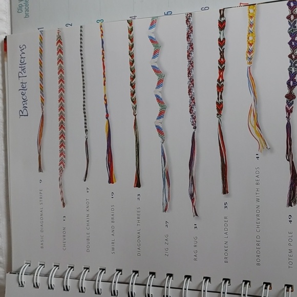 💚Klutz Friendship Bracelets Kit & Book - Picture 8 of 9